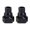 Black, variant on Yihuala 2pcs 1:8 Transmission Shaft Sleeves Rear Tubes Assembly Kits for Model Off-Road 4WD 6WD Trucks