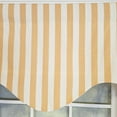thumbnail image 4 of RLF Home Playa Stripe Cornice Traditional Valance Tan 100% Cotton Lined 50" x 17"  Tan, 4 of 6
