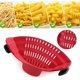 thumbnail image 4 of Clip On Strainer for Pots & Pans - Universal Pasta Strainer Silicone Food Strainer for Spaghetti Meat Fruit Vegetables, 4 of 4