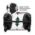 thumbnail image 4 of Vsdgher Buffalo Plaid Christmas Trees Print Luggage Cover Washable Suitcase Cover Protector Anti-scratch Suitcase cover Fits 18-32 Inch Luggage, 4 of 8