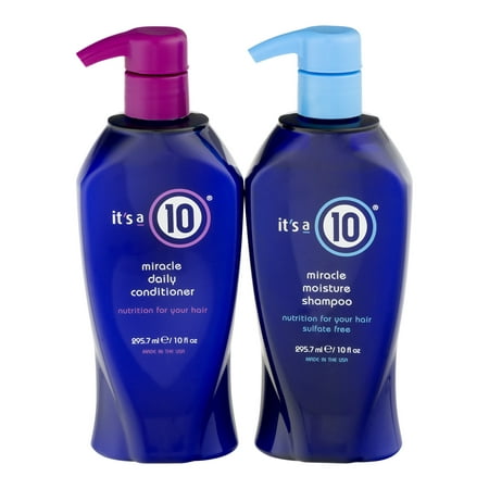 Its a 10 Miracle Moisture Shampoo & Conditioner Set, 10 Oz, 2