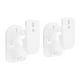thumbnail image 1 of Naiovety Paquete de 2/lote de mini soportes para altavoces de pared de ladrillo con inclinación de 10 grados, soporte de altavoz de montaje en Decoración del hogar blanco, 1 of 6