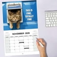thumbnail image 3 of CCOCC Peed-Off Cats Wall Calendar 2026 - Funny Cat Memes, Gifts for Cat Lovers, Monthly Hanging Format, Includes Hilarious Cat-Themed Humor, for Home or Office Decoration, 3 of 7
