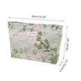 thumbnail image 2 of Unique Bargains 1 Pc Portable Cherry Blossom Makeup Bag Polyester Green Large, 2 of 5