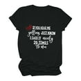 thumbnail image 1 of Camiseta de mujer Camisetas divertidas y lindas de manga corta Camiseta con estampado divertido Camiseta con estampado de letras Tops Blusa Regalo para mujeres OAVQHLG3B Store lin121212, 1 of 4