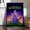 thumbnail image 3 of Classic Movie Beetlejuice Horror Comedy Anime Posters Sticky Whitepaper Prints Posters Artwork Kawaii Room Decor, 3 of 5