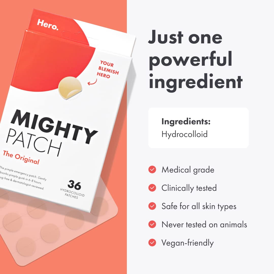 Hero Cosmetics Mighty Patch Original 36-pack • Price »