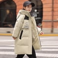 thumbnail image 1 of Chaqueta de plumón para niños para niñas mediana y larga 2024 nueva versión coreana para niños y niñas chaqueta engrosada estilo bebé con plumón de pato blanco, 1 of 3