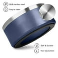 thumbnail image 3 of Small Dog Food Bowls.Stainless Steel No Spill Dog Food Water Bowls.(42 OZ ) - blue, 3 of 6