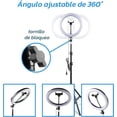 thumbnail image 3 of Aro de Luz LED 10 pulgadas Bluelander con Soporte para Celular, 3 of 7