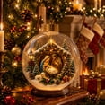 thumbnail image 6 of Arghm Lighted Nativity Scene Christmas Ornament – Warm Holiday Hanging Decoration for Home, Parties, and Tree Display, 6 of 6