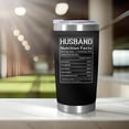 thumbnail image 3 of Gifts For Husband - Valentines Day, Christmas, Father''s Day, Birthday Gifts For Husband, Anniversary Wedding Gifts For Him, Husband Gifts For Men - 20 Oz Stainless Steel Tumbler, 3 of 6