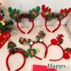 thumbnail image 3 of Diadema con tocado de Año Nuevo de otoño e invierno, linda y dulce diadema con forma de árbol de Año Nuevo para niña, accesorios para el cabello para vestir, 3 of 5