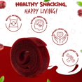 thumbnail image 3 of Fruit Roll Ups Healthy Snacks for Kids and Adults Vegan non-GMO no Added Sugar Natural Apple Fruit Strips for School and Lunch [16 Rolls], 3 of 6