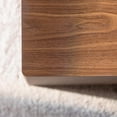thumbnail image 6 of kevinplus 34.47'' Square Small Coffee Table Set of 2 for Living Room, Modern Mid-Century Nesting Side End Table, No Assembly, Walnut, 6 of 12