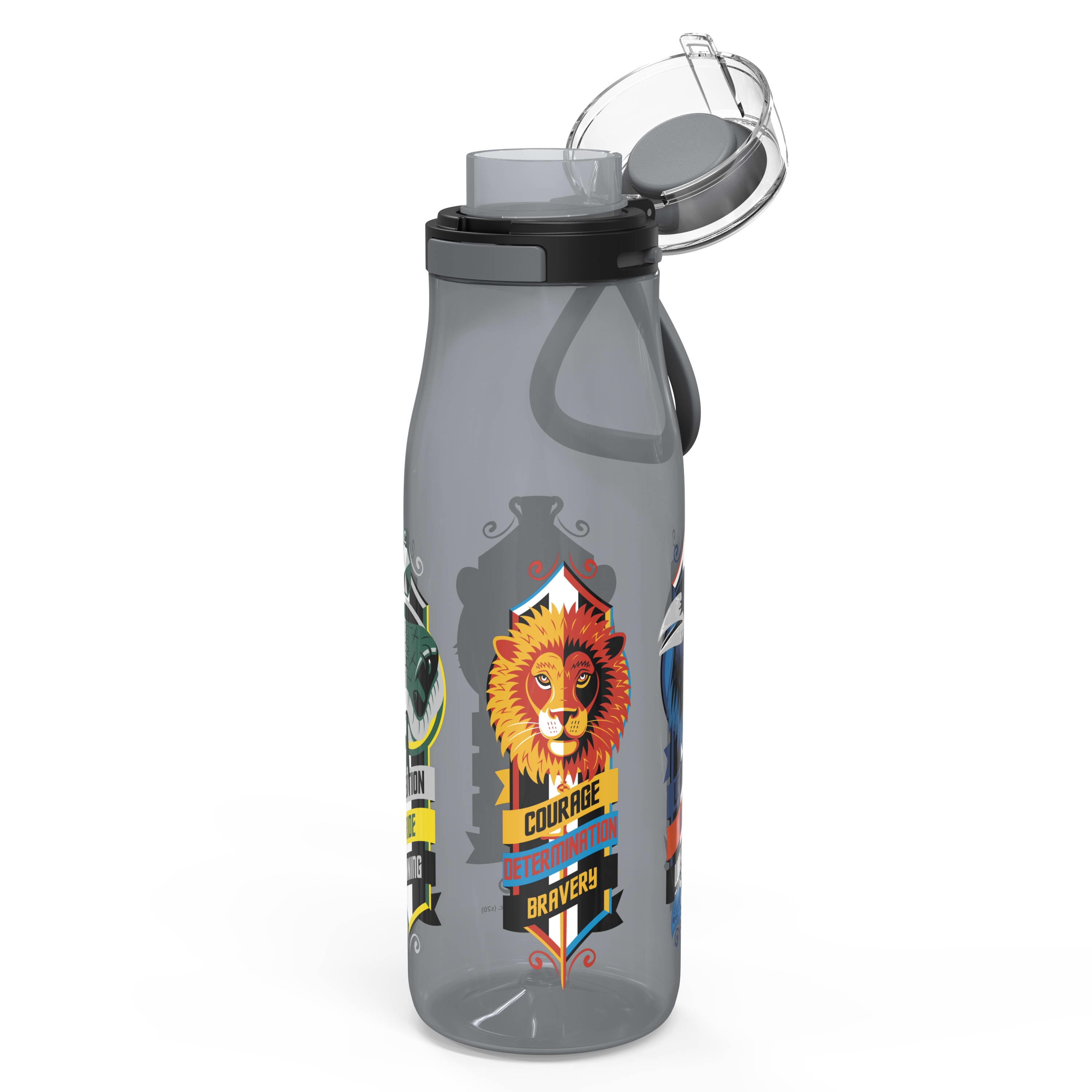 Zak Designs Harry Potter 25 ounce Water Bottle, Gryffindor, Hufflepuff,  Ravenclaw, and Slytherin 