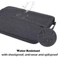 thumbnail image 3 of 14-15 Inch Laptop Sleeve Waterproof Shockproof Protective Case Compatible Acer 14" Chromebook,HP Stream 14,HP Chromebook 14,Dell Inspiron 14",Lenovo Yoga 920 13.9",ASUS 14 inch Notebook Bag,Dark Gray, 3 of 8