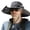 GY1, variant on Outdoor Wide Brim Sun Hat with 2 Solar Fan Sun Bucket Hat for Men Women UPF 50 Bucket Fishing & Beach Hat with Fan Built in