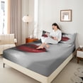 thumbnail image 3 of Erosebridal Western Princess Bed Sheets, Fashion Girl King Sheets, 4pcs, 3 of 5