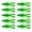 grass buds green, variant on 10Pcs Wacky Worms Fish Lures Fishing Wacky Baits Soft Plastic Lures Wacky Soft Worms Wacky Worms Baits Set