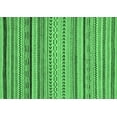 thumbnail image 1 of Ahgly Company Indoor Rectangle Abstract Emerald Green Modern Area Rugs, 3' x 5', 1 of 4