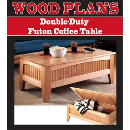 Double Duty Futon Coffee Table Woodworking Paper Plan Pw10070 By Double Duty Futon Coffee Table Woodworking Paper Plan Pw10070 By Peachtree