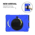 thumbnail image 2 of XYX Case for Samsung Galaxy Tab Active4 Pro/Tab Active Pro with 360 Degree Rotating, Hand Strap, Shoulder Strap for 10.1 inch SM-T540/SM-T547/SM-T636B, Blue, 2 of 7