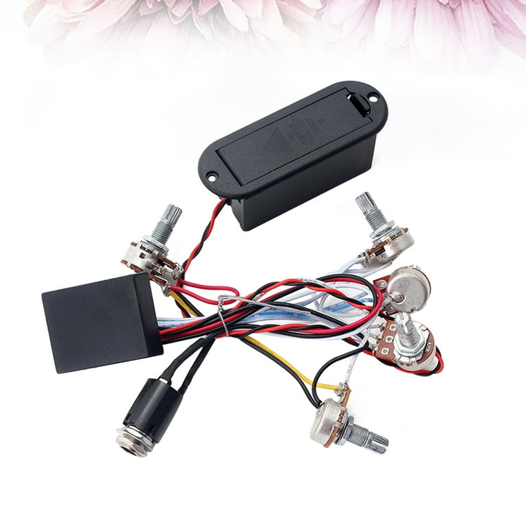 ベース BASS LINER bass 5-band EQ PreAMP Amazon.com: Kmise 5 Band Acoustic Guitar Preamp EQ Equalizer