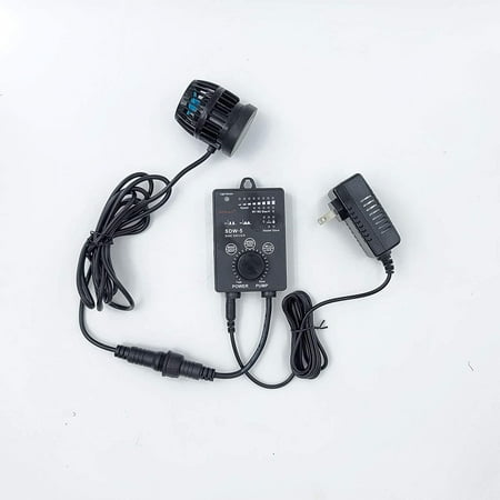 Jebao SDW-5 Wave Maker Flow Pump with Controller for Marine Reef Aquarium 1320gph
