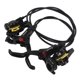 MTB Hydraulic Disc Brake Front/Rear Calipers Set Mountain Bike Cycling Left Right Brake Lever Kit – image 2 sur 8