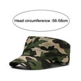 thumbnail image 6 of NUZYZ Camouflage Baseball Cap Unisex Lightweight Anti-UV Sun Protection Portable Summer Flat Hat Outdoor Training Hiking Sport Cap Adult Soldier Hat, 6 of 8