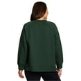 thumbnail image 2 of RBX Active Women's Midweight Crewneck Luxe Athleisure Sweatshirt with Relaxed Fit, 2 of 5
