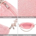 thumbnail image 4 of Straw Shoulder Bag for Women Woven Beach Tote Purses Hobo HandBags with Adjustable Strap, 4 of 7