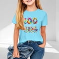 thumbnail image 1 of hengsof T-Shirt à Manches Courtes pour Enfants 100e Jour d'École, Col Rond, Imprimé Graphique Mignon, Chandail Décontracté Confortable, Chemise Basique Élégante, 1 of 7