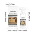 thumbnail image 3 of Eolstice Wood Stain Eliminator Spray Formula, Rapid Discoloration Treatment Solution, Surface Mark Remover for Furniture and Decks, Convenient 120ML Application, 3 of 9
