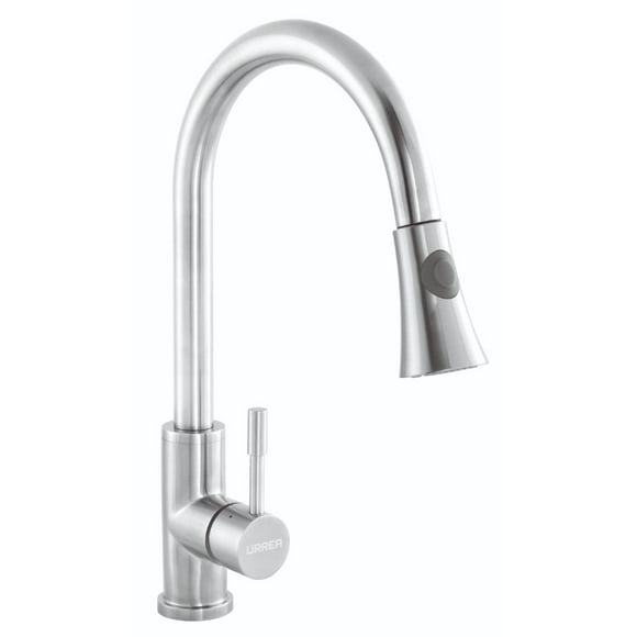 Monomando Urrea Fregadero Retráctil Acero Inox 9432INOX