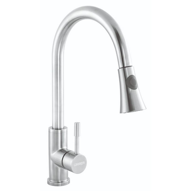 Monomando Urrea Fregadero Retráctil Acero Inox 9432INOX