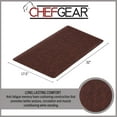 thumbnail image 5 of Chef Gear Marni Wellness Kitchen Mat, Red, 17.5" x 32", 5 of 8