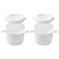 thumbnail image 2 of 2pcs Reusable Microwave Rice Cooker Convenient Multifunctional Microwave Rice Cooker Food Box, 2 of 2