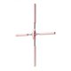 thumbnail image 1 of Corrector de postura de jorobado de yoga Cross Open Back Correction Stick (rosa), 1 of 2