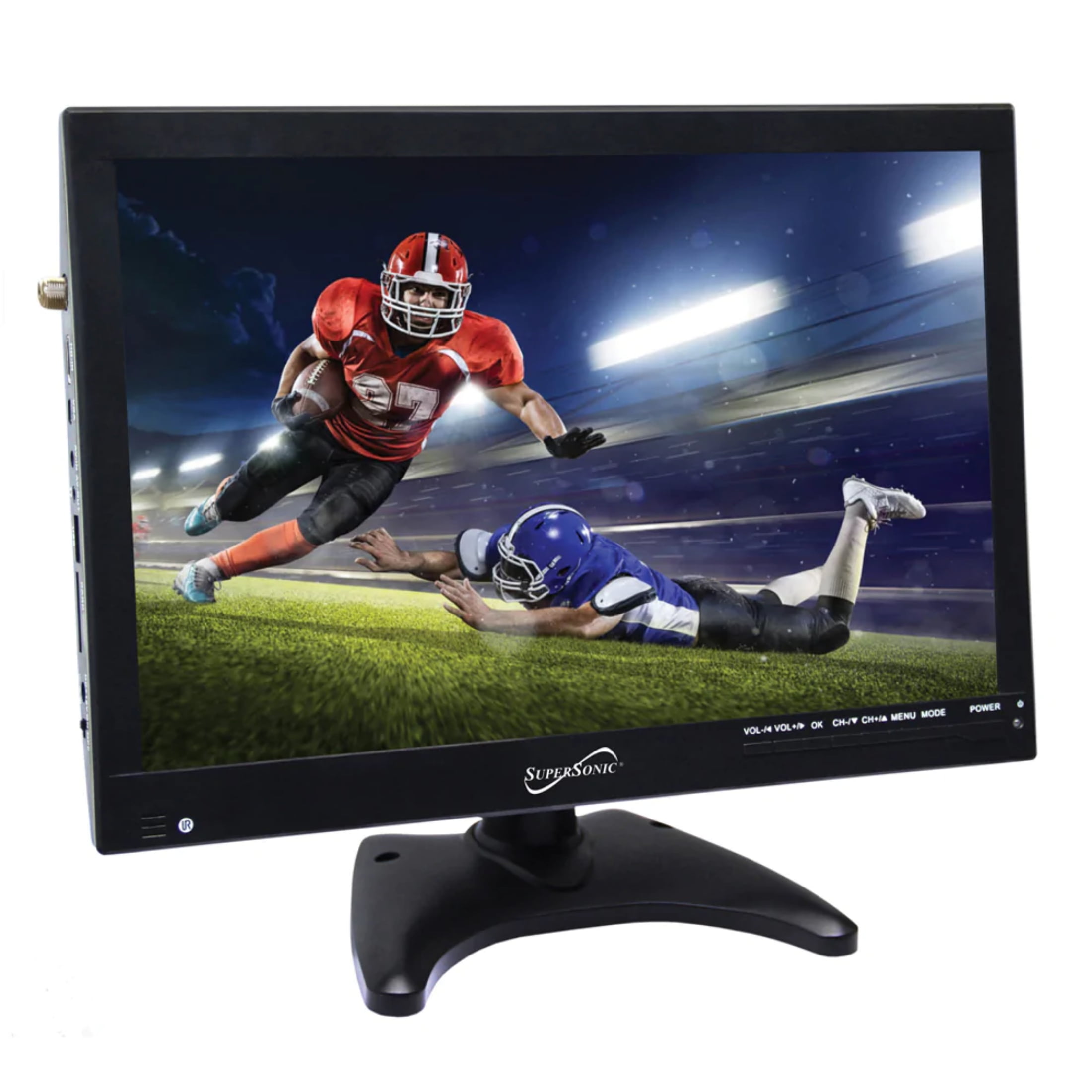 Supersonic 14" Portable Digital LED TV with USB, SD and HDMI Inputs, 12 Volt Compatible (SC-2814) - Walmart.com