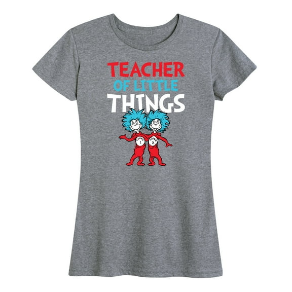 Dr. Seuss - Teacher Of Little Things - Women's Short Sleeve Graphic T-Shirt