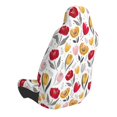 thumbnail image 2 of Daiia Tulips Flowers Printed Car Seat Cover - Waterproof & Sweatproof - Universal Fit, Machine Washable, Non-Slip - Seat Protector for Car, Truck, SUV, Van (1 Pack), 2 of 5