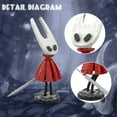 thumbnail image 2 of Hollow-Knight: Silksong Game Character Collectible Figure Statue,Hollow-Knight Action Figure,a Gift for Game Fans and Friends, 2 of 5