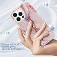 thumbnail image 5 of iPhone 13 Pro Max Case, Ultra Thin Hybrid Protective Lightweight Marble Design Shockproof Case Soft TPU Back Cover for iPhone 13 Pro Max 6.7", D, 5 of 6