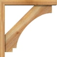 thumbnail image 4 of Ekena Millwork 4"W x 24"D x 24"H Imperial Block Rough Sawn Bracket w/ Offset Brace, Western Red Cedar, 4 of 25