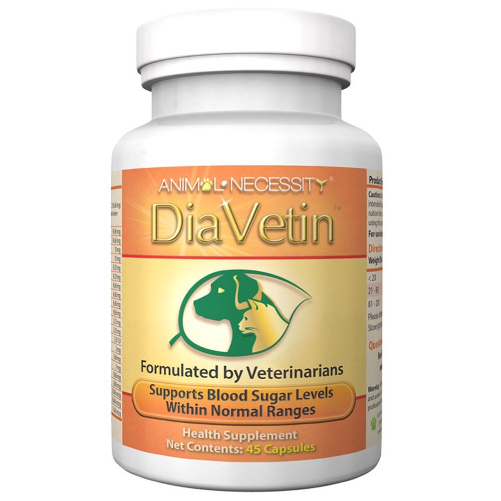 AllNatural Blood Sugar Supplement for Pets Glucose Level Support for