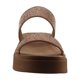 thumbnail image 4 of Sandalia Mujer Vosse Plataforma Casual dorado 25, 4 of 6