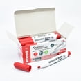 thumbnail image 1 of Kores K-Marker XW2 Marcador Pizarrón Blanco Rojo 12 Piezas, 1 of 7