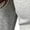 Gray, variant on Miluxas Women's Soft Ribbed Knit Long Sleeve T Shirt Slim Fit Henley Neck Button Up Pullover Tops Ruched Waist Casual Shirts for Daily Wear White
